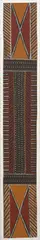 Pedro Wonaeamirri, (Tiwi Language Group), natural ochres on canvas laid on canvas