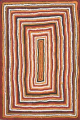 Sam Tjampitjin, (Kukatja Language Region), synthetic polymer paint on canvas