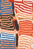 (Kukatja Language Group) by Lucy Yukenbarri Napanangka, synthetic polymer paint on linen, sold Aug 2022