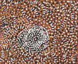 Johnny Warangkula Tjupurrula, (Pintupi Language Group), synthetic polymer paint on canvasboard