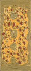 Mary Gibson, (Ngaanyatjarra Language Group), synthetic polymer paint on linen