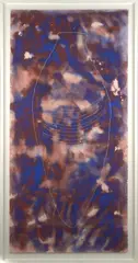 Judy Watson, (Waanyi Language Group), pigment and synthetic polymer paint on canvas