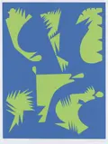 Robert Jacks, Time Shocked Rebounds, 2004, screenprint, ed. A/P