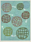 David Band, Globes, 2001, screenprint, ed. P/P 3