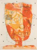 David Larwill, Hot Head, 2005, etching, ed. T/P