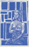 Juan Davila, Carmen Gallardo, 2005, screenprint, ed. P/P II/III