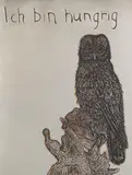 Kiki Smith, Ich Bin Hungrig, 1999, screenprint on mirrored glass, ed. 35/99