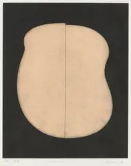 Brent Harris, Untitled, 1991, etching, aquatint and chine colle, ed. T/P