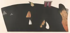 George Baldessin, Banquet for no Eating 2, 1972, etching and aquatint, edition of 25