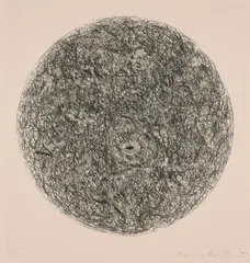 Marianne Baillieu, Untitled, 1993, drypoint etching, ed. 6/25