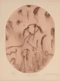 John Olsen, Earth Hold, 1978, etching, ed. 9/60
