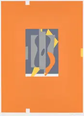 Spanish Suite 4 by Robert Jacks, 2000, screenprint, ed. A/P, sold Jul 2022