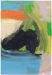 Jacob Cartelli, Untitled, 2018, acrylic on paper