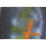 James MacSporran, Not titled, 2020, spraypaint on paper