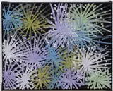 Michael McQuillan, Fireworks, 2021, paint pen on canvas