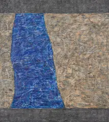 Paul Partos, The Flow, 1992, oil on linen