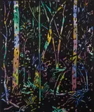 Dale Hickey, Cottlesbridge, 1981, wool, linen and cotton tapestry