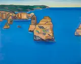 Jeffrey Makin, Port Campbell, 1979, oil on linen
