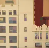 Denise Green, Laight Street View No.1, 1975, oil on canvas
