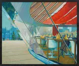 Geoff La Gerche, Bennelong Restaurant, 1978, oil on linen