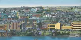 Kenneth Searle, WEST Number 8, 1990-91, oil on canvas