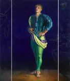 Anwen Keeling, Mick, 1999, oil on canvas