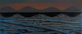 Tim Jones, Hudson River, 1991, enamel and synthetic polymer paint on wood