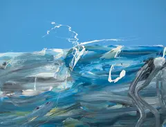 Michael Taylor, Swordfish Reef, 1979, oil on canvas