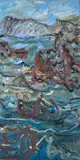 Michael Taylor, Fishing Off Shore, 1988, oil on canvas