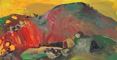 John R Walker, River, 1989, synthetic polymer paint on canvas