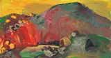 John R Walker, River, 1989, synthetic polymer paint on canvas