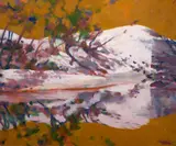 Frank Hodgkinson, East Alligator Billabong II, 1979, oil on canvas