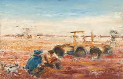 Gil Jamieson, Yellow Grader, 1982, oil on canvas