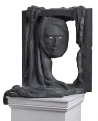 Ante Dabro, Theatrical Mask, bronze