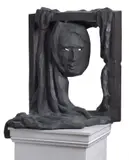 Ante Dabro, Theatrical Mask, bronze