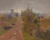 Walter Withers, Way Home, oil on canvas