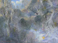 William Robinson, A Small Study of Sunlight, 1998, oil on canvas
