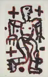 David Larwill, Jog, 2000, synthetic polymer paint on paper