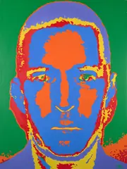 Matthijs Gerber, Self Portrait, 2002, oil on polyester
