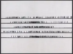 Notes I by Michal Rovner, 2002, pigment on archival paper, sold Jun 2022