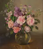 Ernest Buckmaster, Still Life, 1942, oil on canvas
