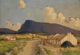 The Road to Glenveigh from Muckish County Donegal by James Humbert Craig, oil on panel, sold Jun 2022