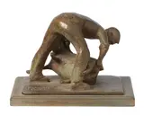 Anthony Vanderzweep, Shearing of the Ram, 2019, bronze, ed. 1/1