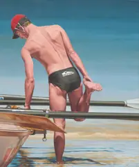 Peter Lindsay, Prelude, 1998, oil on canvas