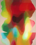 John Young, Spectrumfigure VIII, 2018, oil on Belgian linen