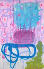 Angela Brennan, Pinwheel Galaxy III, 1998-2000, oil on canvas