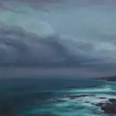 Martine Emdur, McKenzies Point, 2000, synthetic polymer paint on board