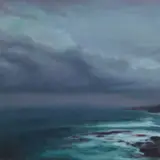 Martine Emdur, McKenzies Point, 2000, synthetic polymer paint on board