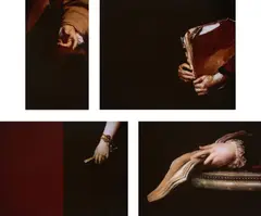 Gesture by Anne Zahalka, 1993, cibachrome print on perspex (4), sold May 2022
