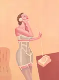 Prudence Flint, Hello, Hello,, 1996, oil on linen